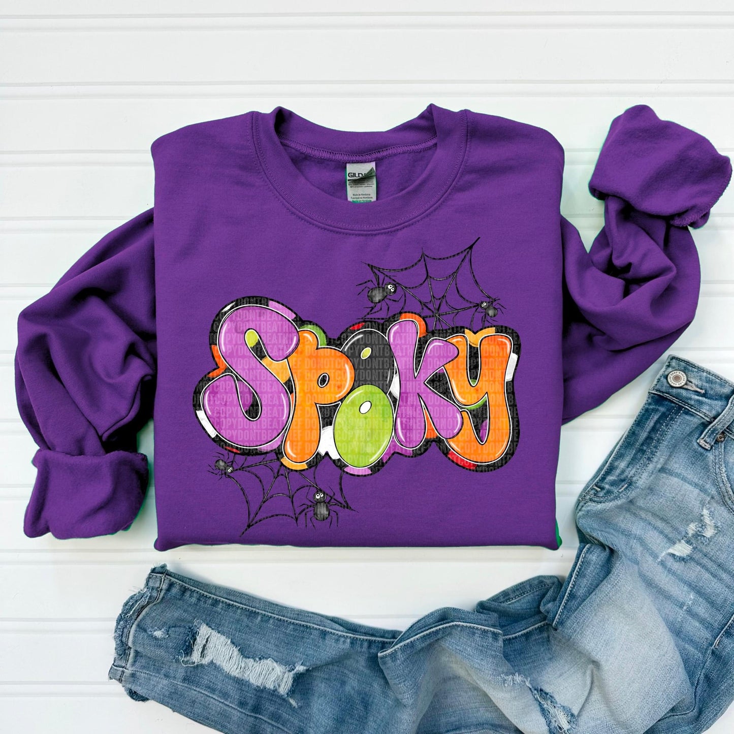 Just a Little Spooky tees or sweatshirts