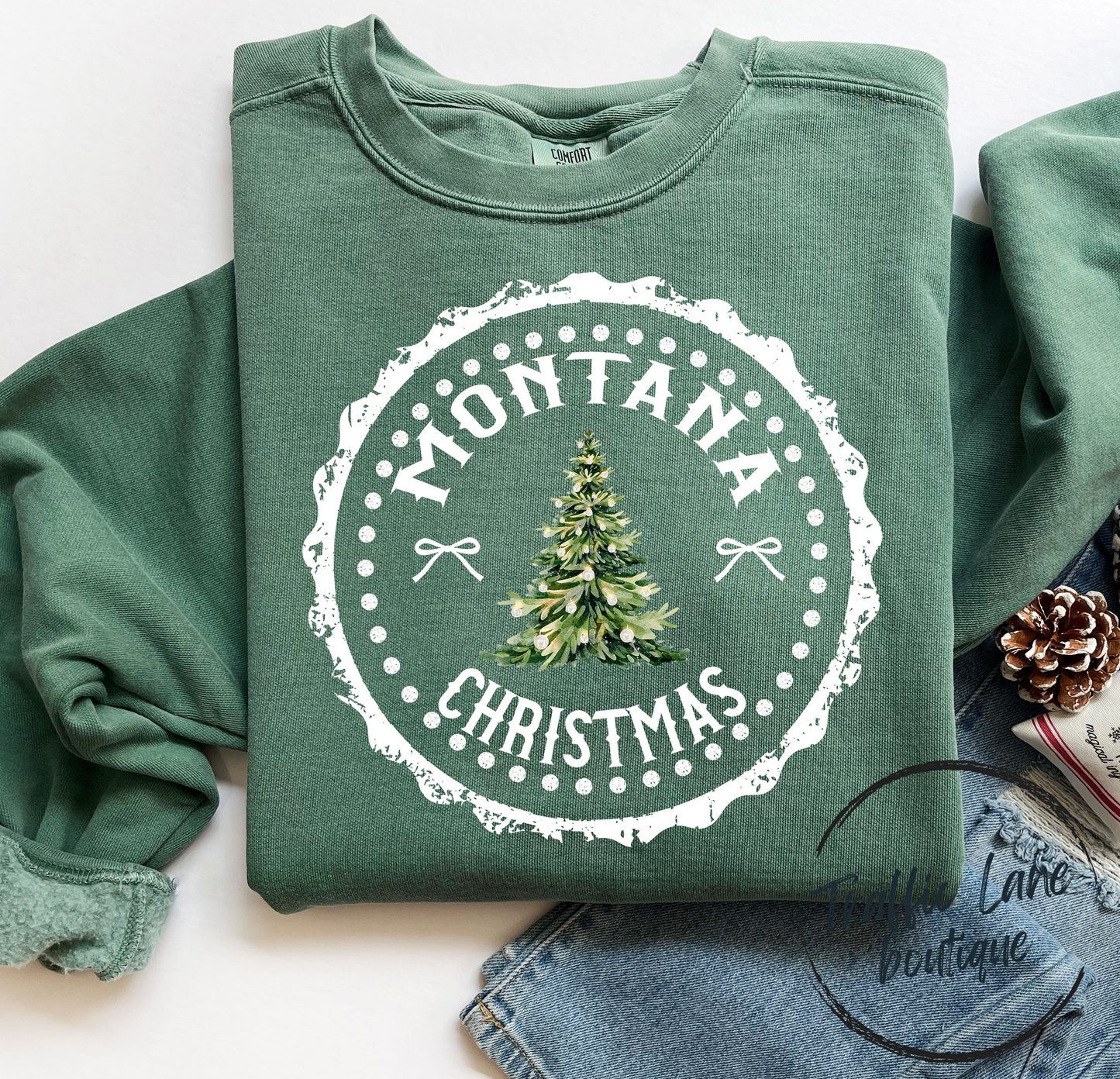 State Christmas Stamp Shirt