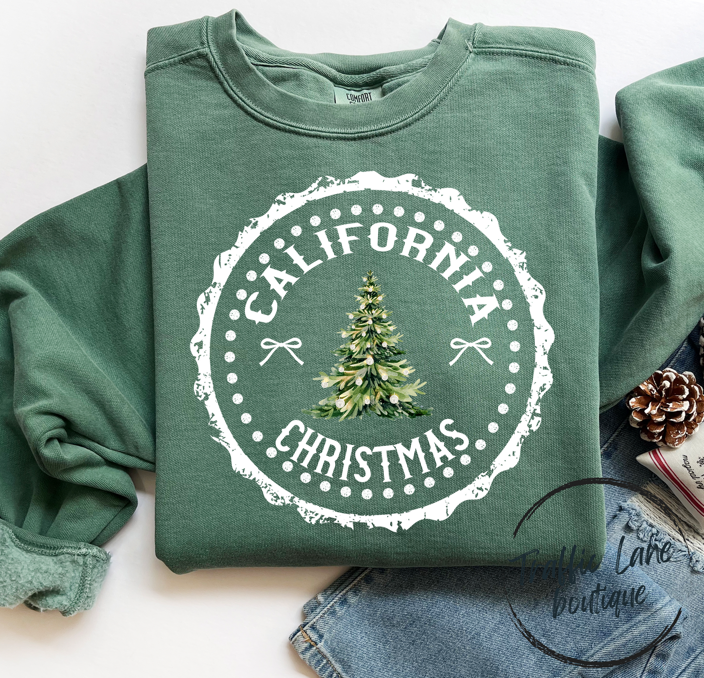 State Christmas Stamp Shirt