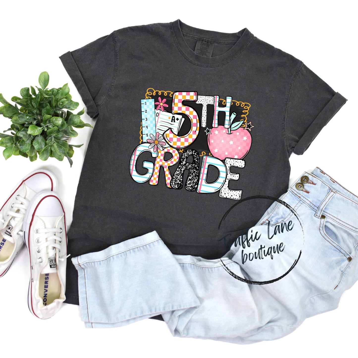 Apple Back 2 School Grade Levels Shirt
