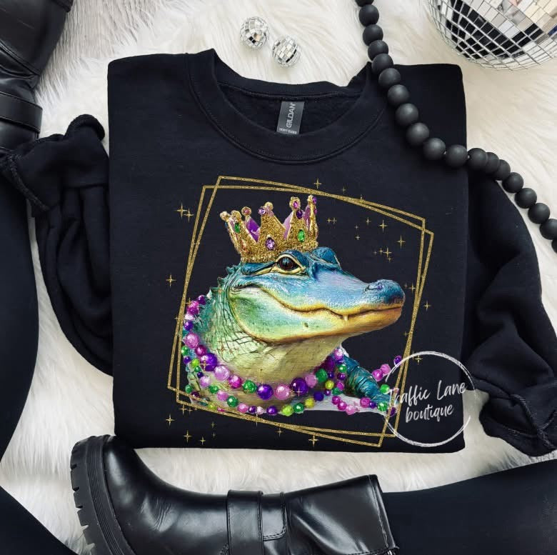 Mardi Gras Pelican or Gator Party Shirts