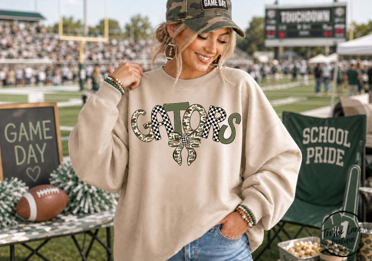 Camo Mascots Gators Shirt