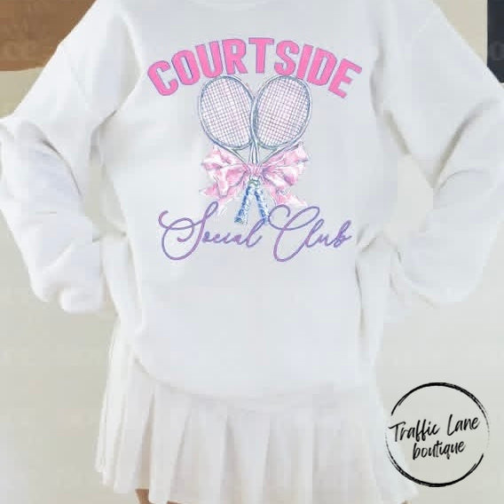 Courtside Social Club Tennis Shirt