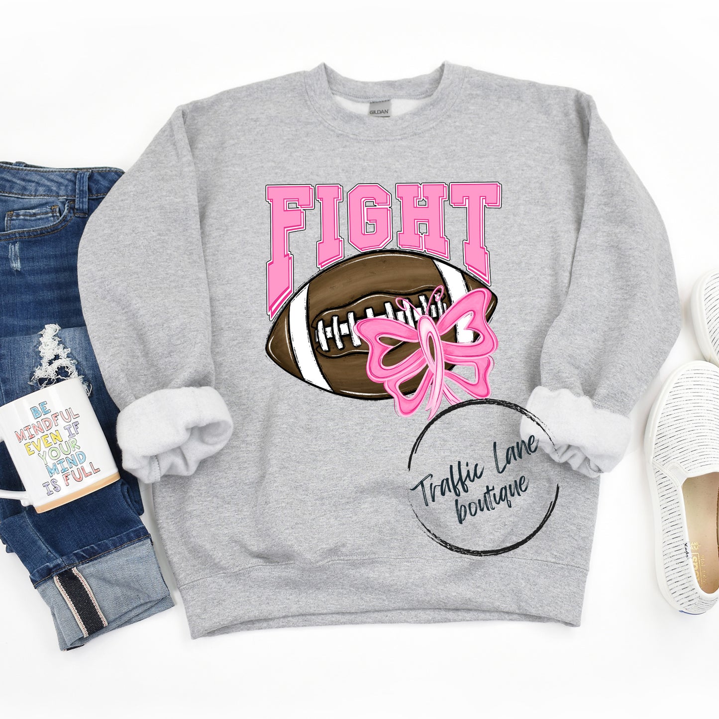 Fight Football Butterfly Shirt