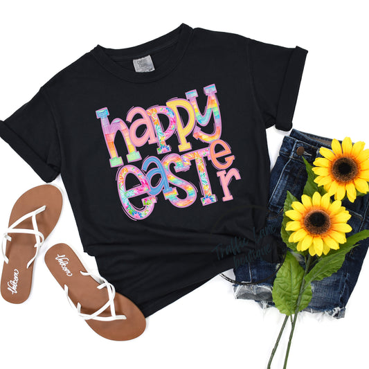 Happy Easter Word Art Shirt