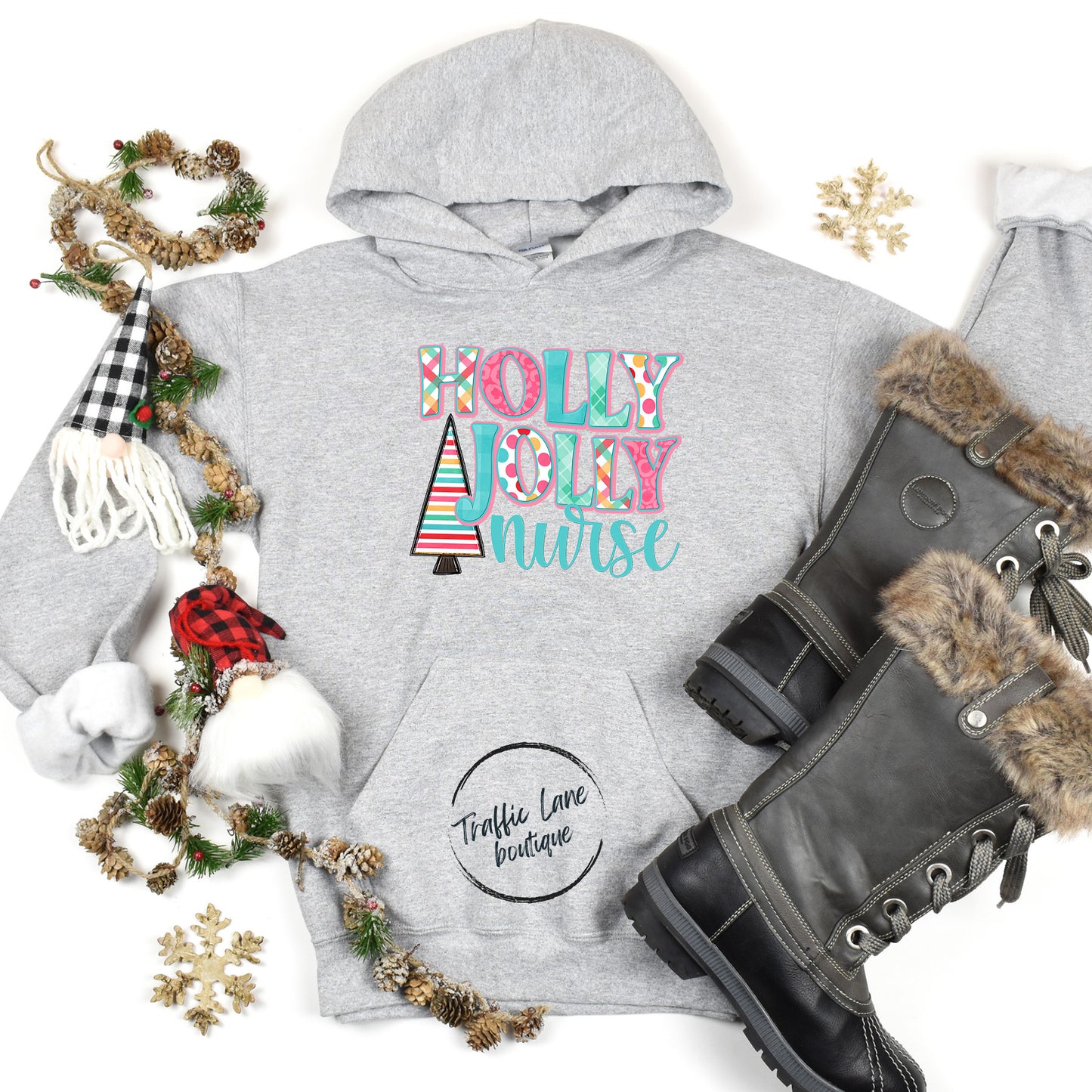 Holly Jolly Nurse Shirt