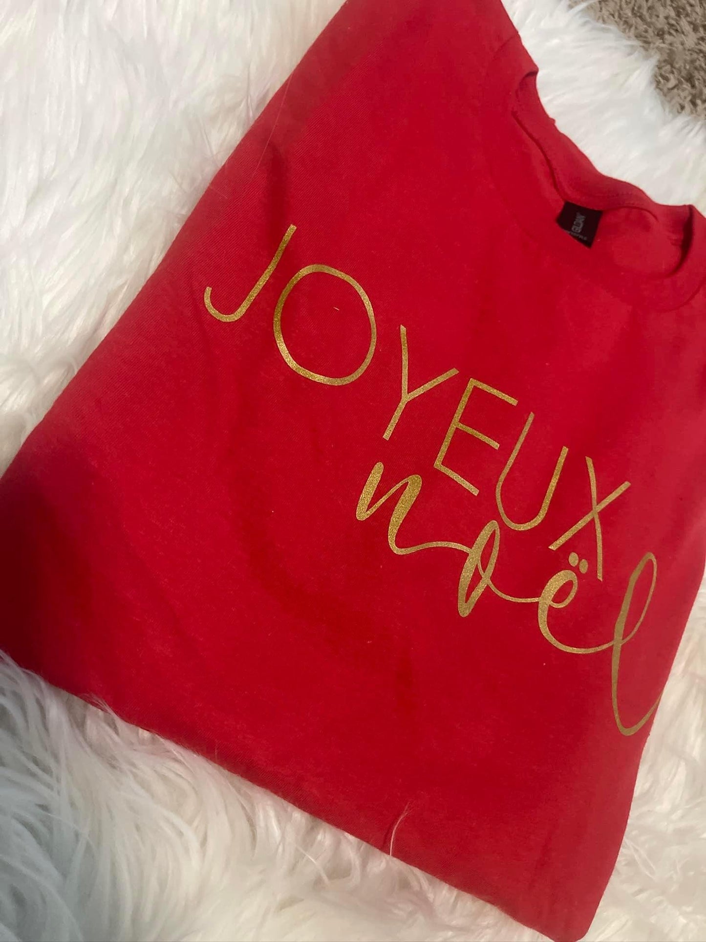 Joyeux Noel Holiday tees or sweatshirts