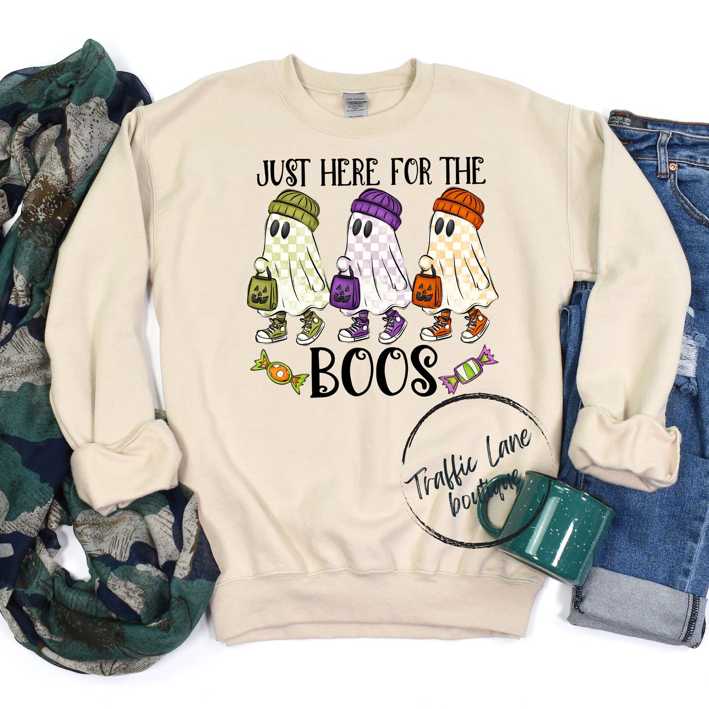 Just Here For The Boos Shirt