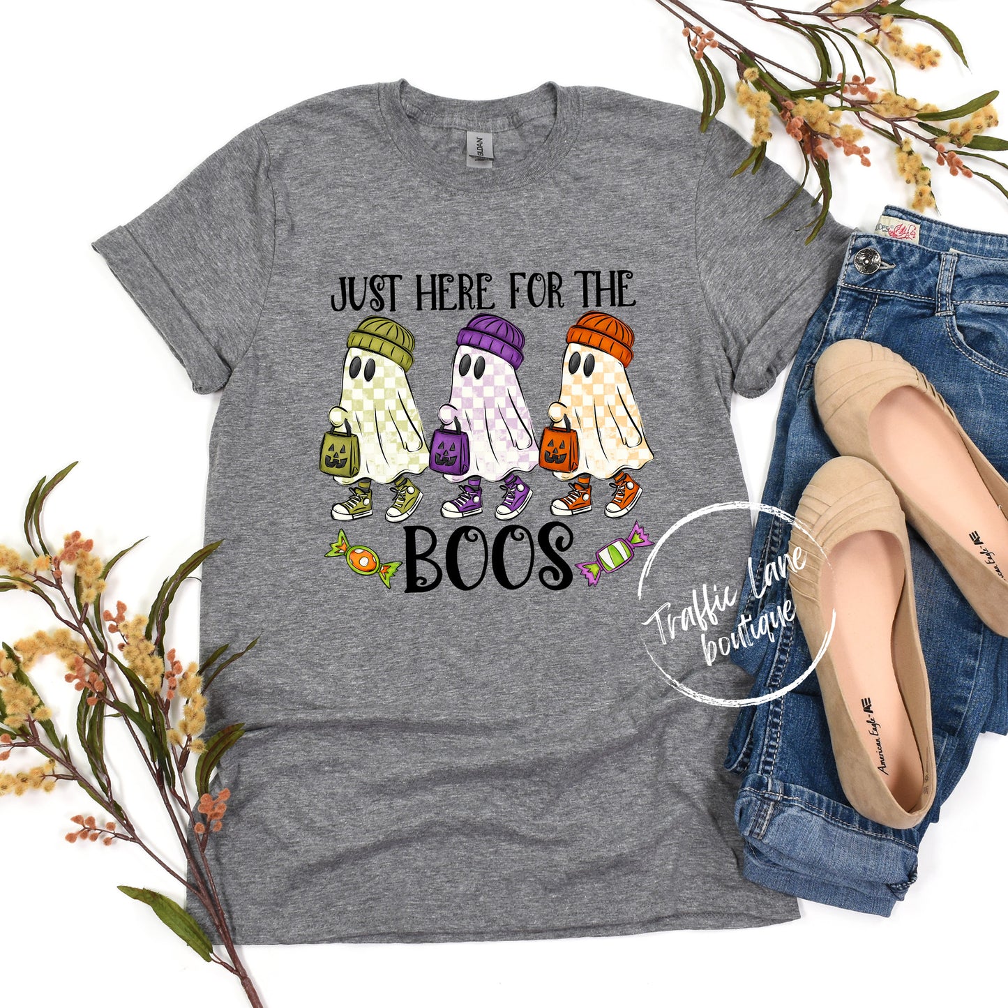 Just Here For The Boos Shirt
