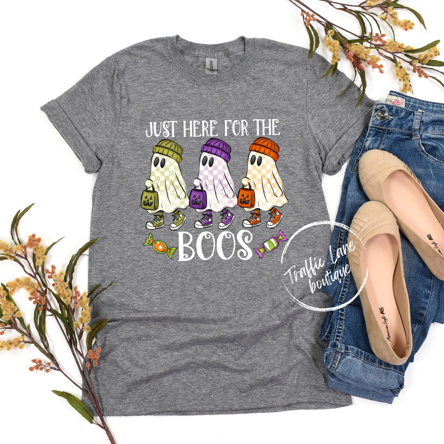 Just Here For The Boos Shirt