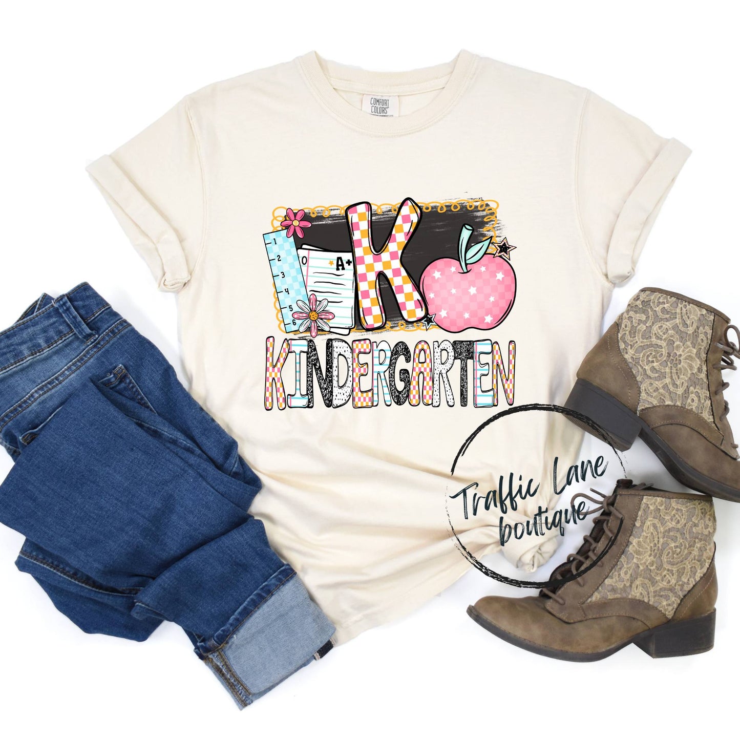 Apple Back 2 School Grade Levels Shirt