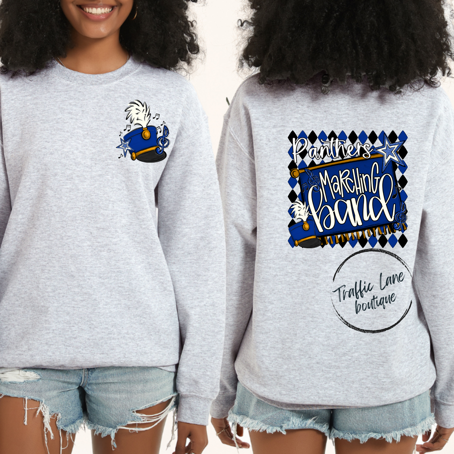 Marching Band Argyle - Panthers - Shirt