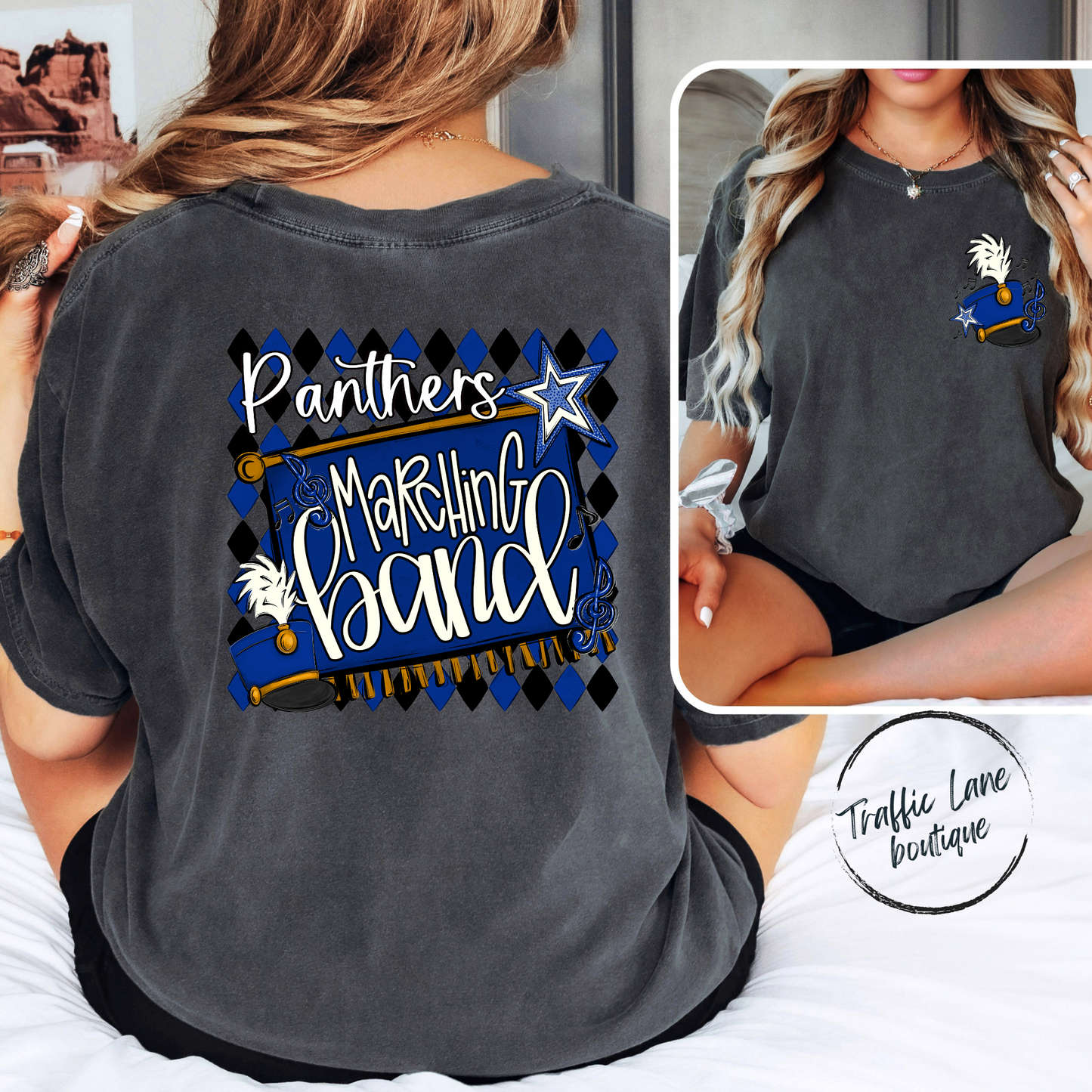Marching Band Argyle - Panthers - Shirt