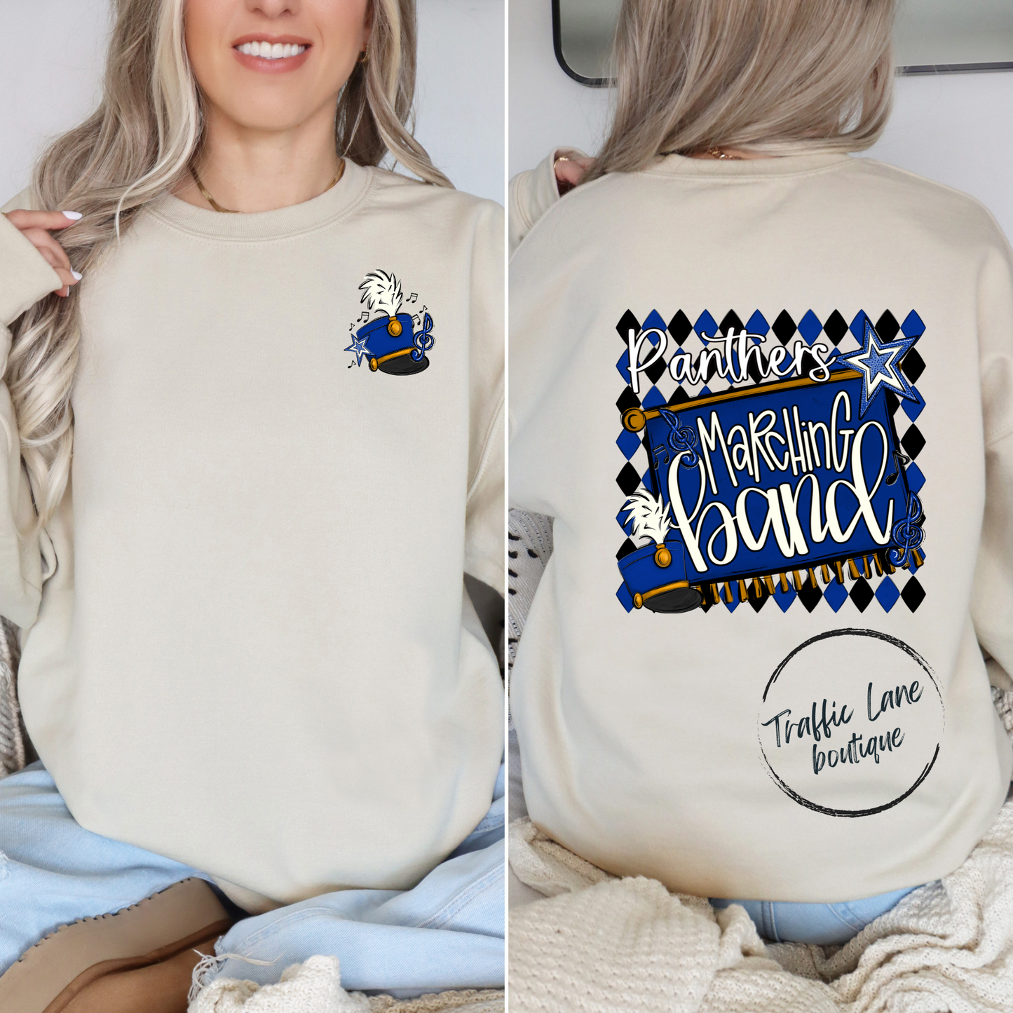 Marching Band Argyle - Panthers - Shirt