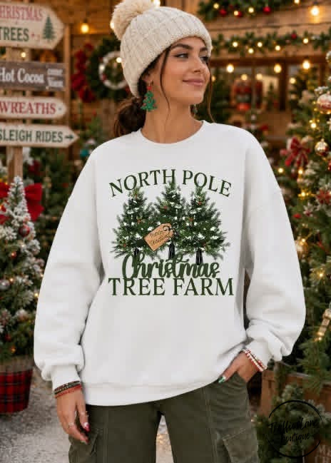 North Pole Christmas Tree Farm Shirt