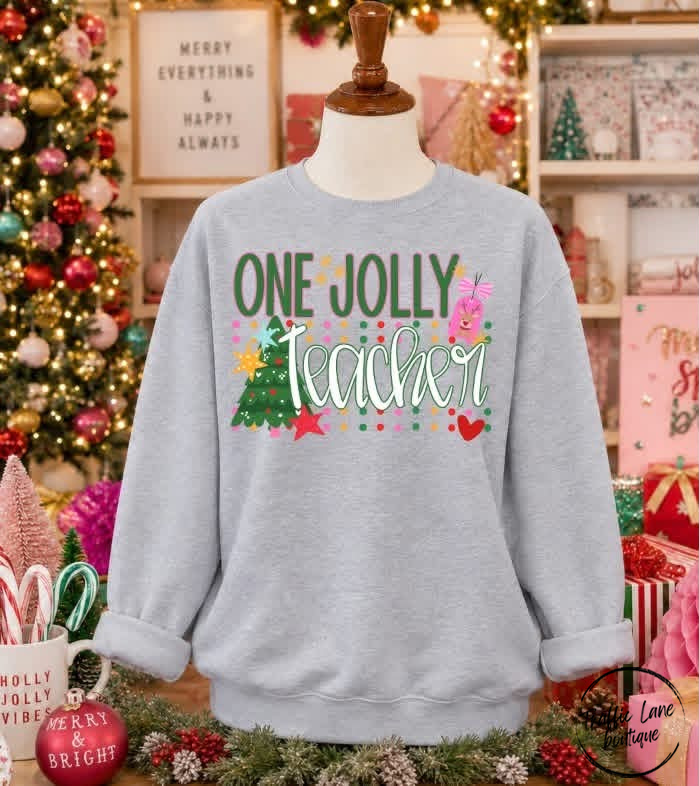 One Jolly Teacher Shirt