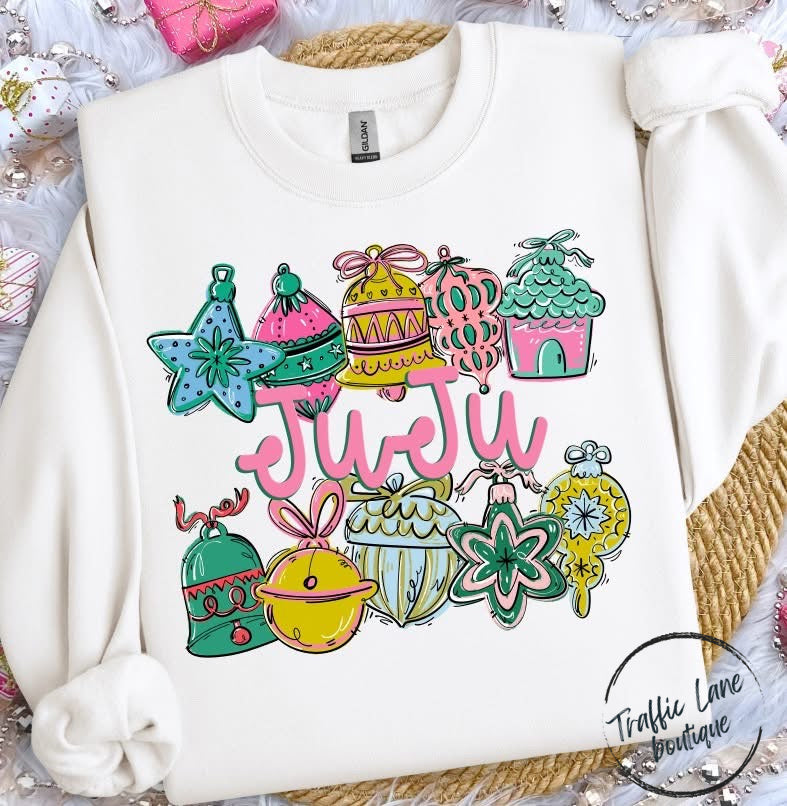 Ornament Name Frame - Family Name Customizable Shirt