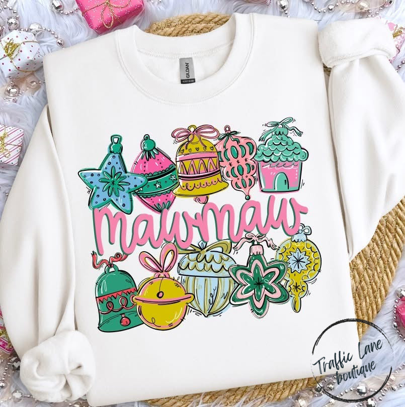 Ornament Name Frame - Family Name Customizable Shirt