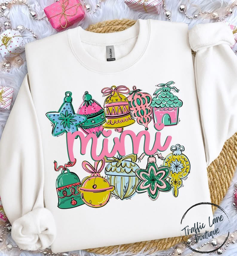 Ornament Name Frame - Family Name Customizable Shirt