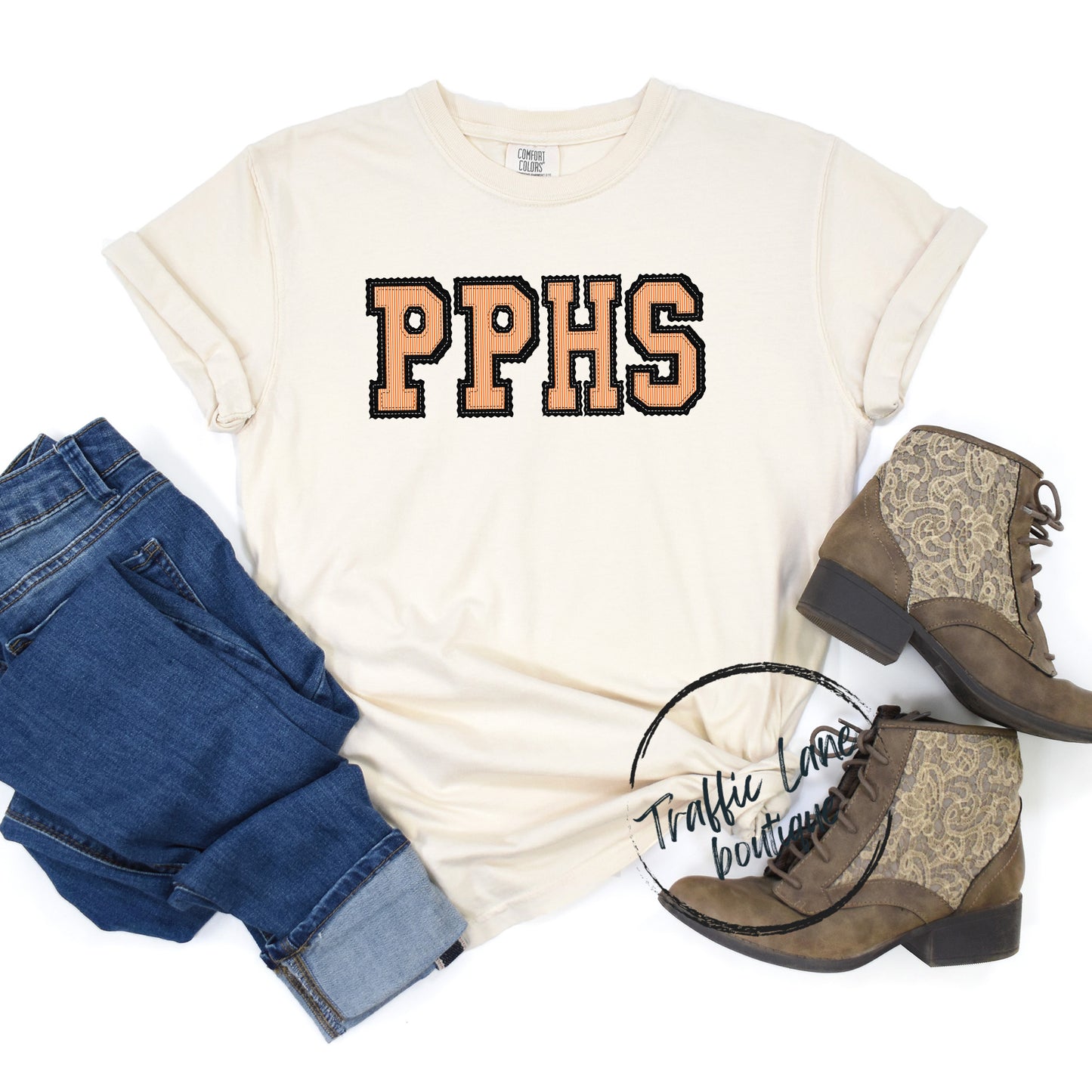 PPHS - Prepster Orange Black Shirt