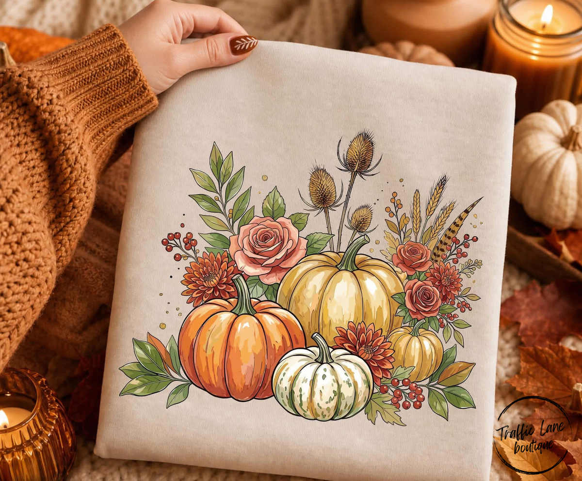 Pumpkin Vignette Shirt