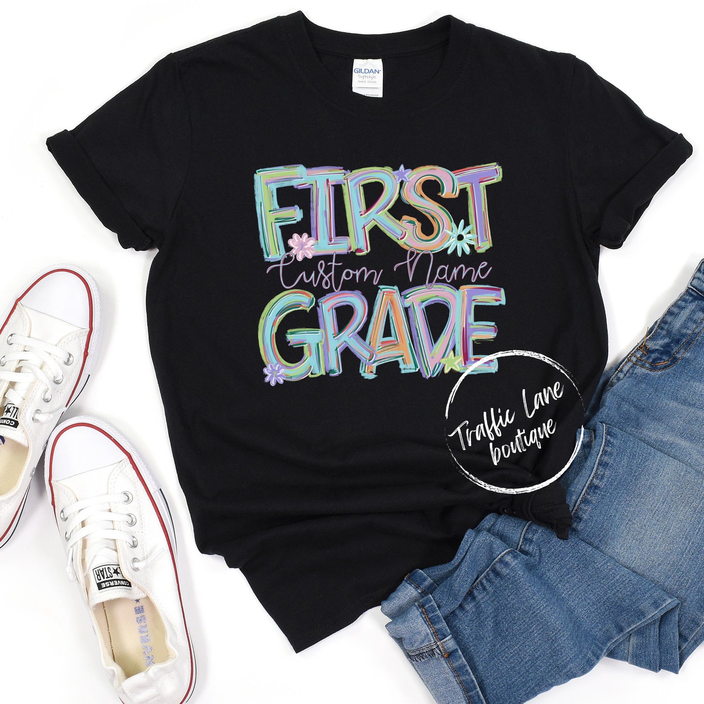 Tilted Grade - Grade Level - Customized With Name