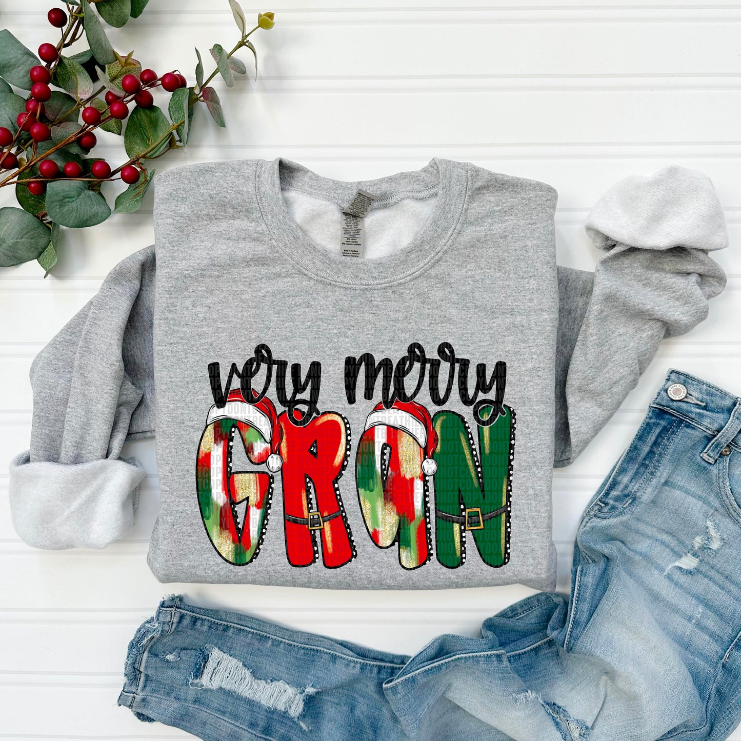 Very Merry Names Custom Shirts -- Perfect For Moms, Grandmas and More