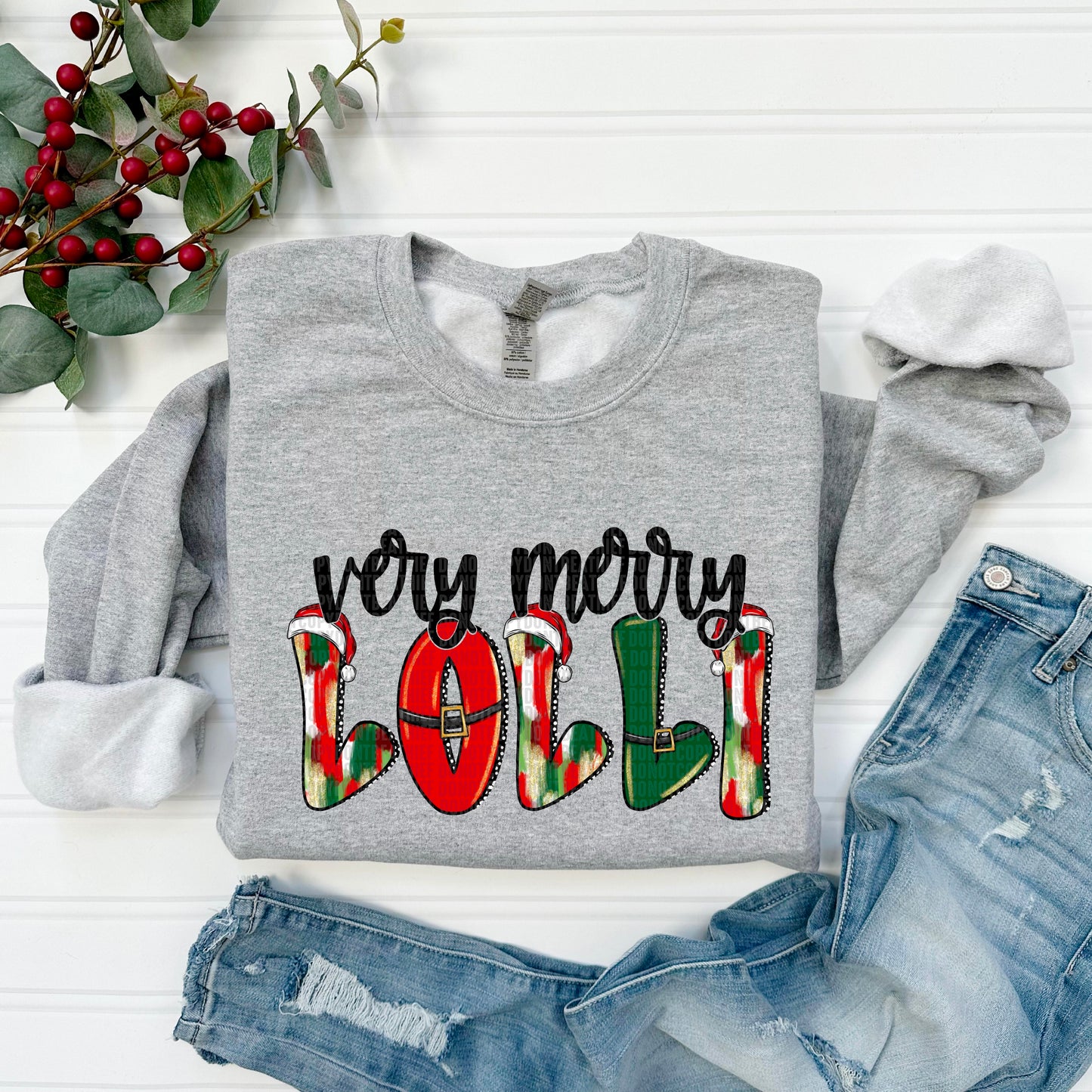 Very Merry Names Custom Shirts -- Perfect For Moms, Grandmas and More