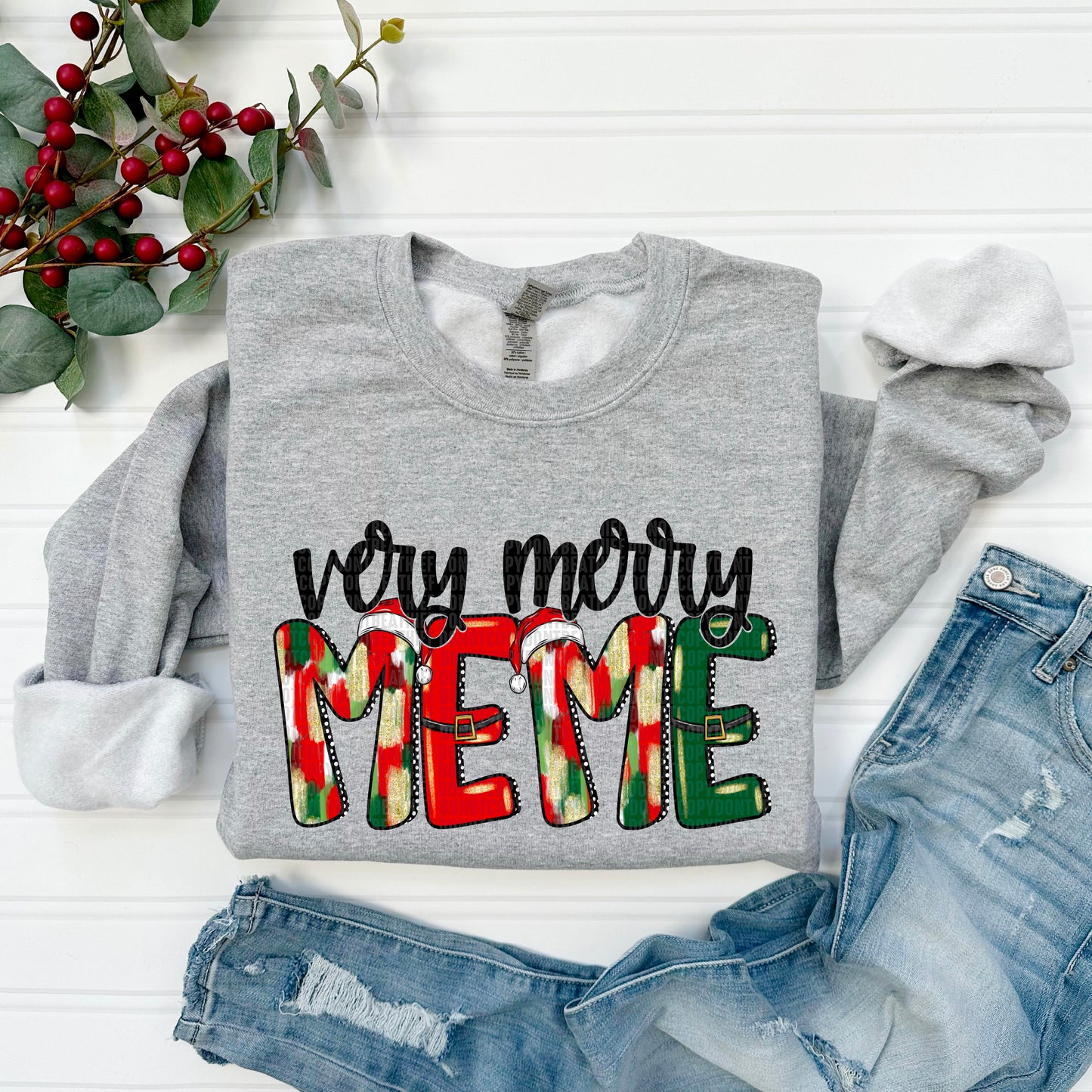 Very Merry Names Custom Shirts -- Perfect For Moms, Grandmas and More