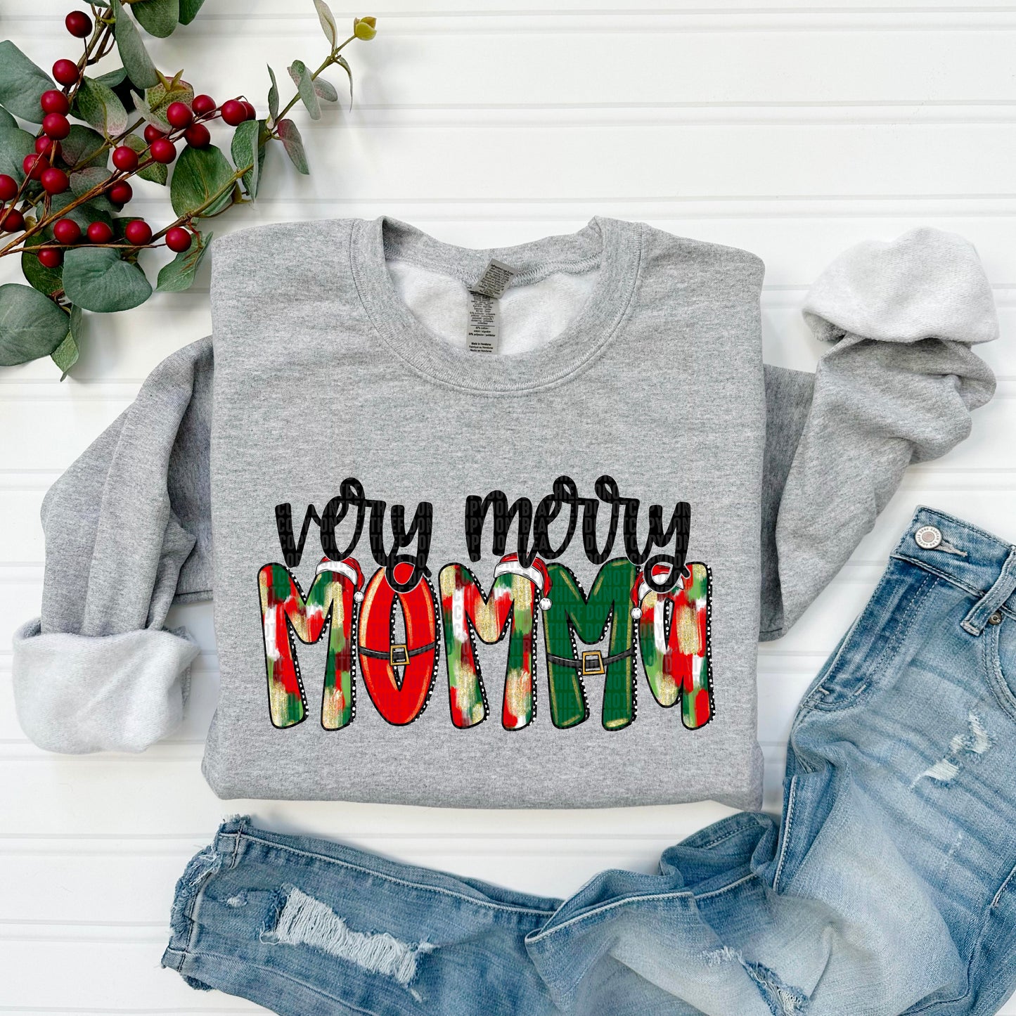 Very Merry Names Custom Shirts -- Perfect For Moms, Grandmas and More