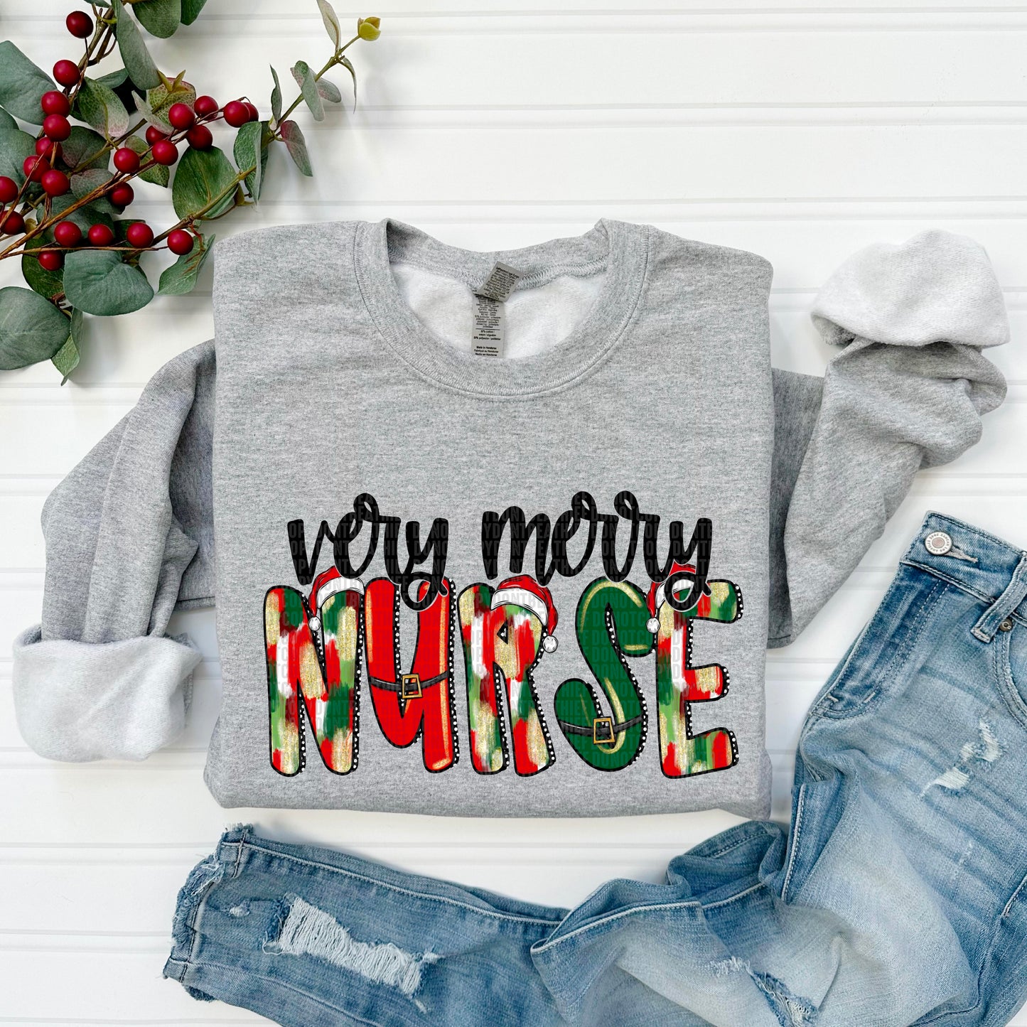 Very Merry Names Custom Shirts -- Perfect For Moms, Grandmas and More