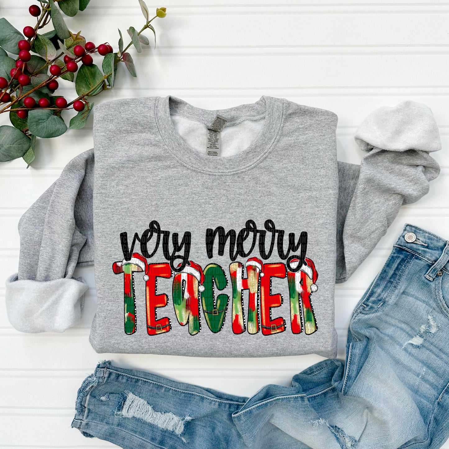 Very Merry Names Custom Shirts -- Perfect For Moms, Grandmas and More