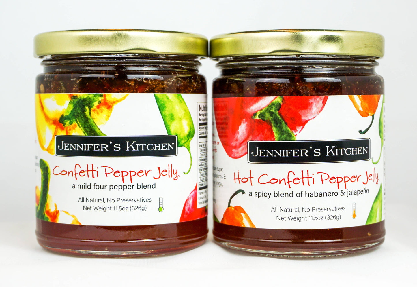 Hot & Mild Confetti Pepper Jellies Full Size