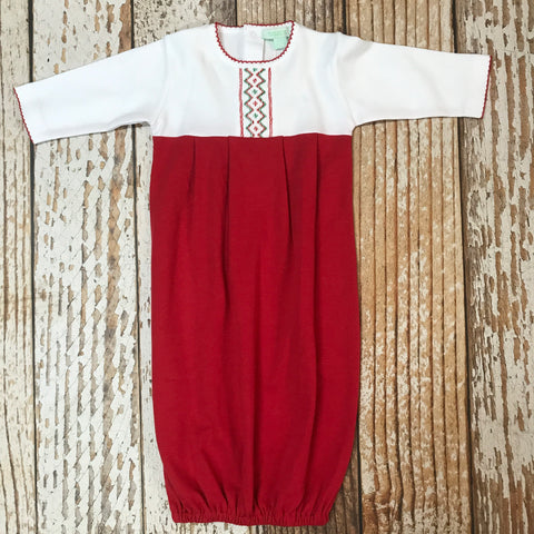 Christmas Baby Gown
