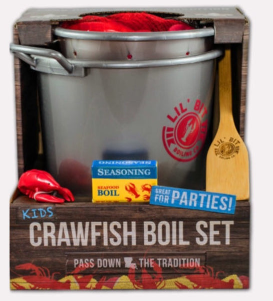 Lil Bit Crawfish Boil Set - Fleurty Girl