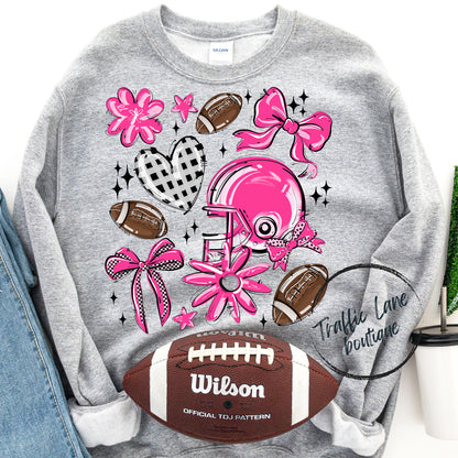 Football Collage Spirit Tees