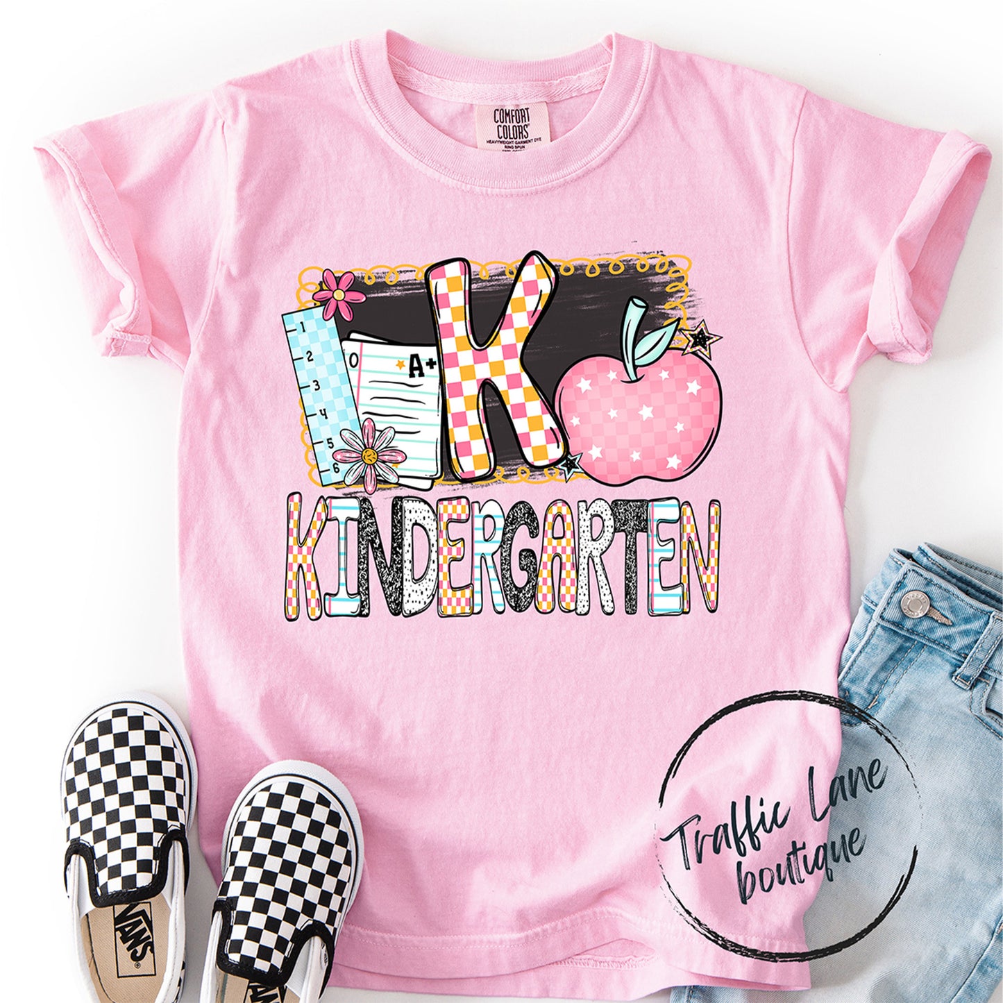 Apple Back 2 School Grade Levels Shirt