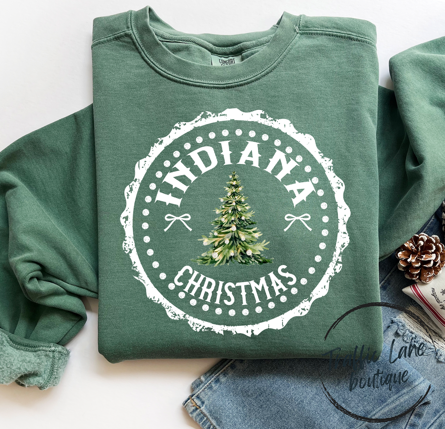 State Christmas Stamp Shirt