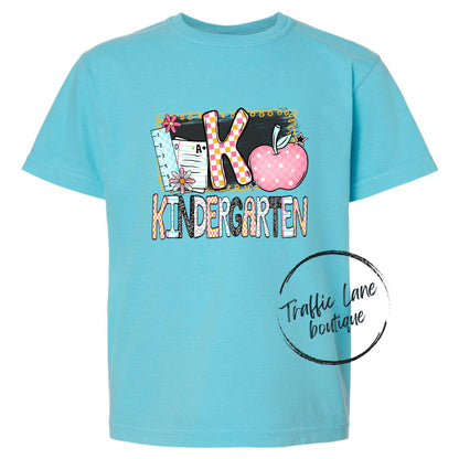 Apple Back 2 School Grade Levels Shirt