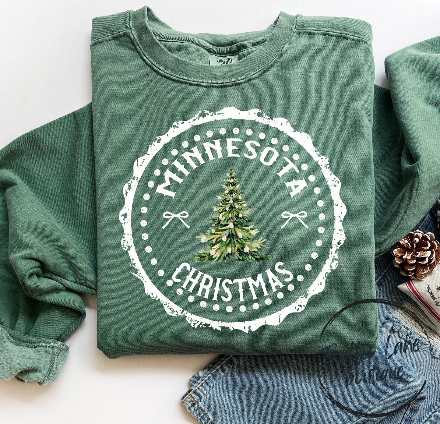 State Christmas Stamp Shirt