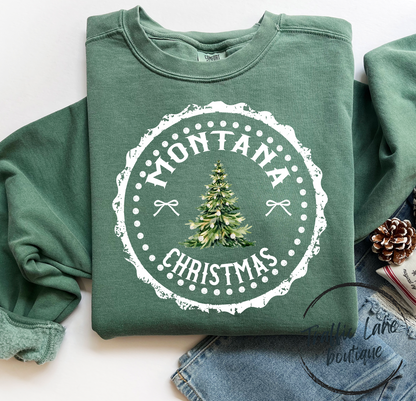 State Christmas Stamp Shirt