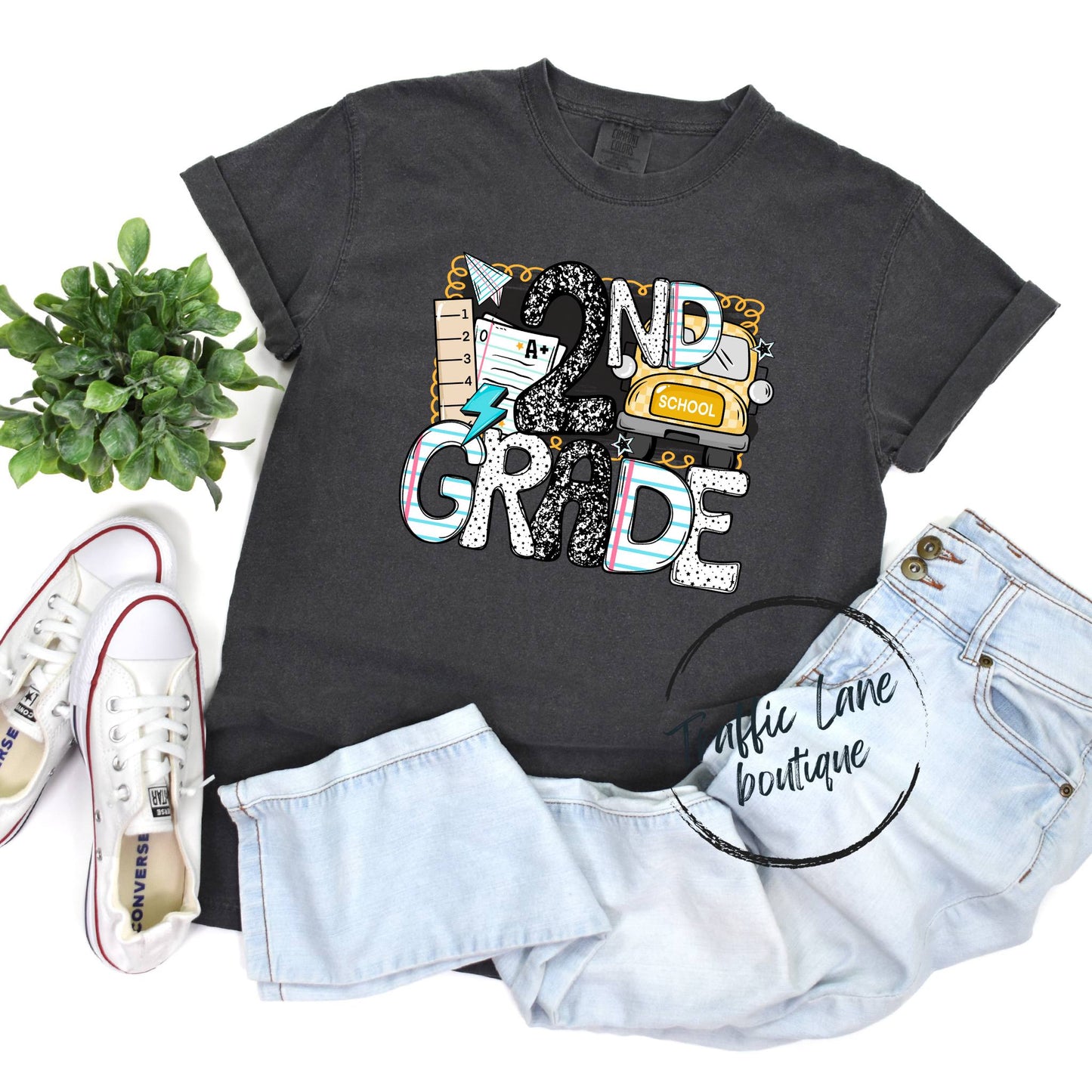 Bus Back 2 School Grade Levels Shirt