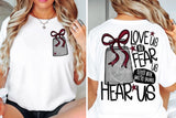 Love Us Fear Us Hear Us spirit tees