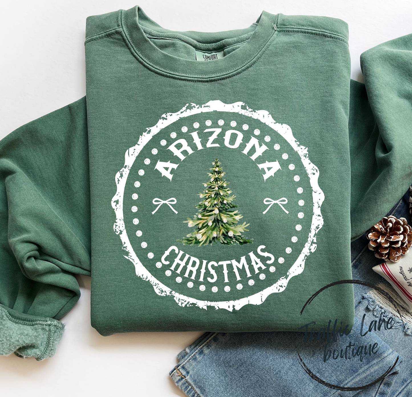 State Christmas Stamp Shirt