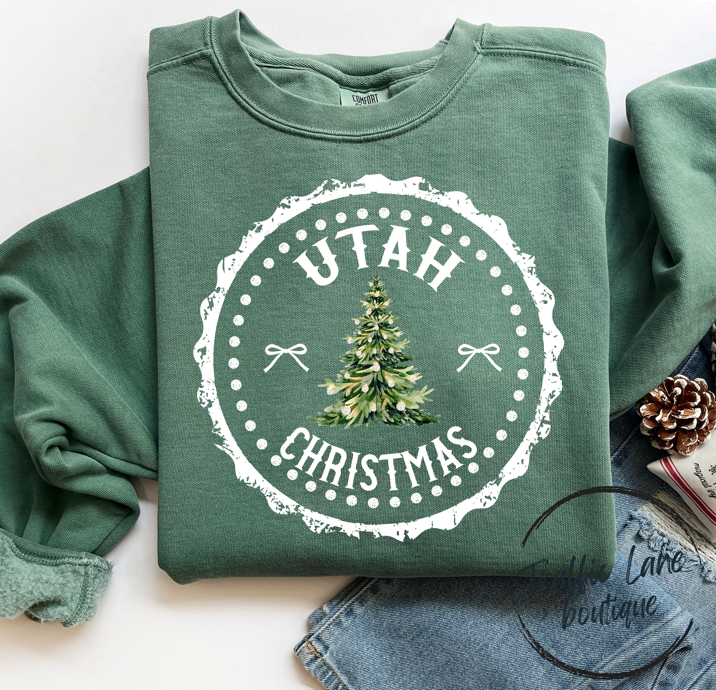 State Christmas Stamp Shirt
