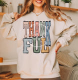 Thankful or Grateful tees or sweatshirt