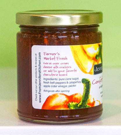 Strawberry & Peach Pepper Jellies Full Size