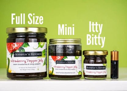 Strawberry & Peach Pepper Jellies Full Size