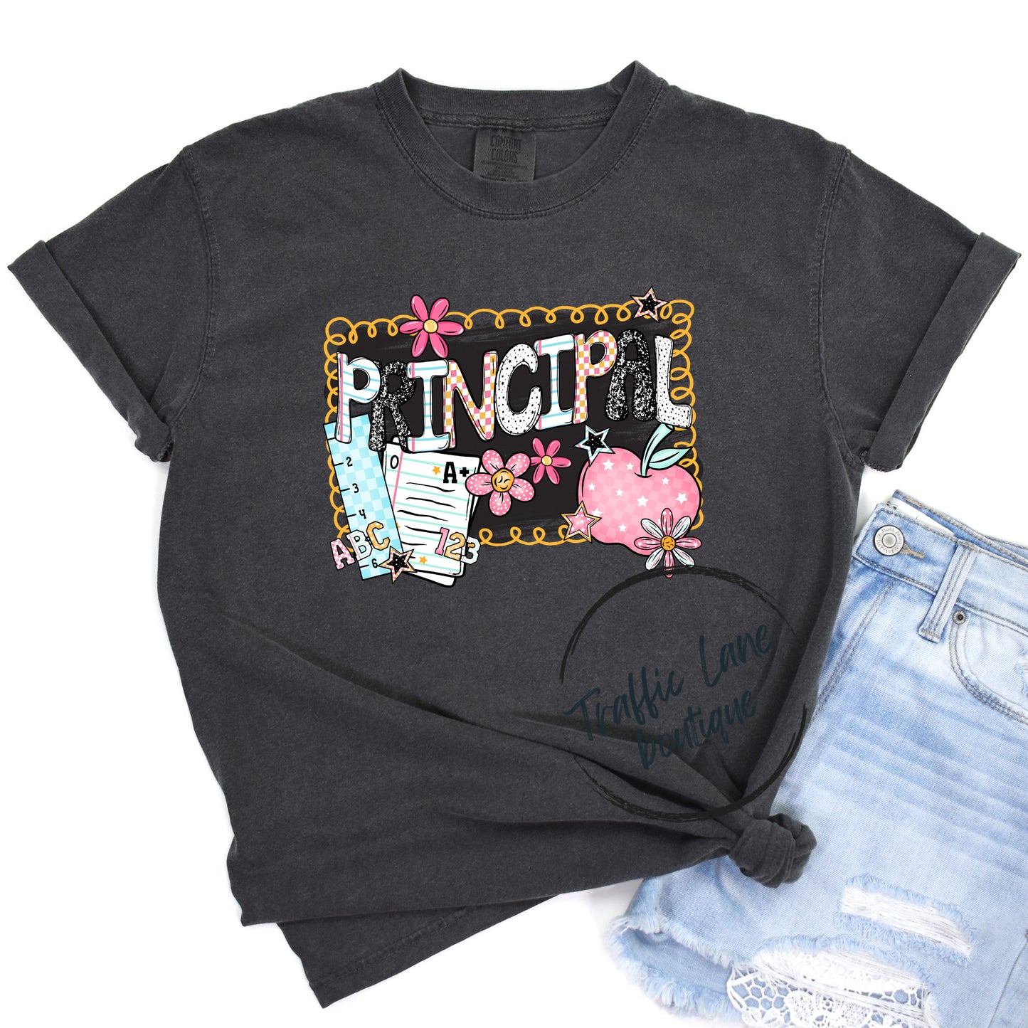 Back 2 School Apple - Occupations Shirt - Customizable