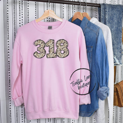 Custom Number - Camo Doodle Shirt